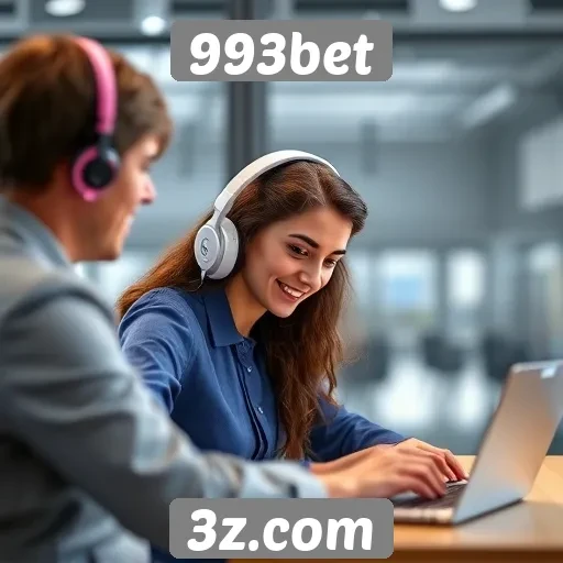 Atendimento ao cliente no site 993bet